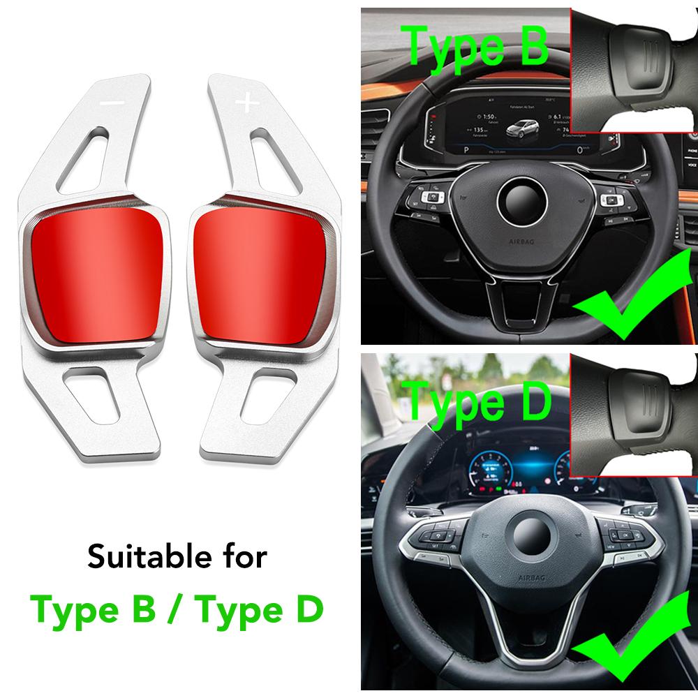 Shift Paddle For Volkswagen VW Tiguan Jetta MK6 Golf 7 Alltrack MK7 Passat B8 Variant Car Steering Wheel DSG Shifter Extension
