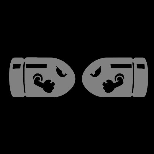 Cute Peeking Wiper Stickers, Waterproof Vinyl Decals, Lovely Decor for Car Windshield Exterior Accessories
