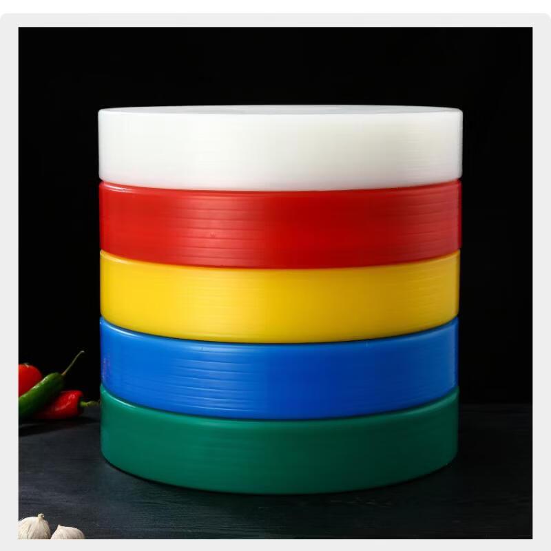 Commercial Food Grade Round Plastic Chopping Board