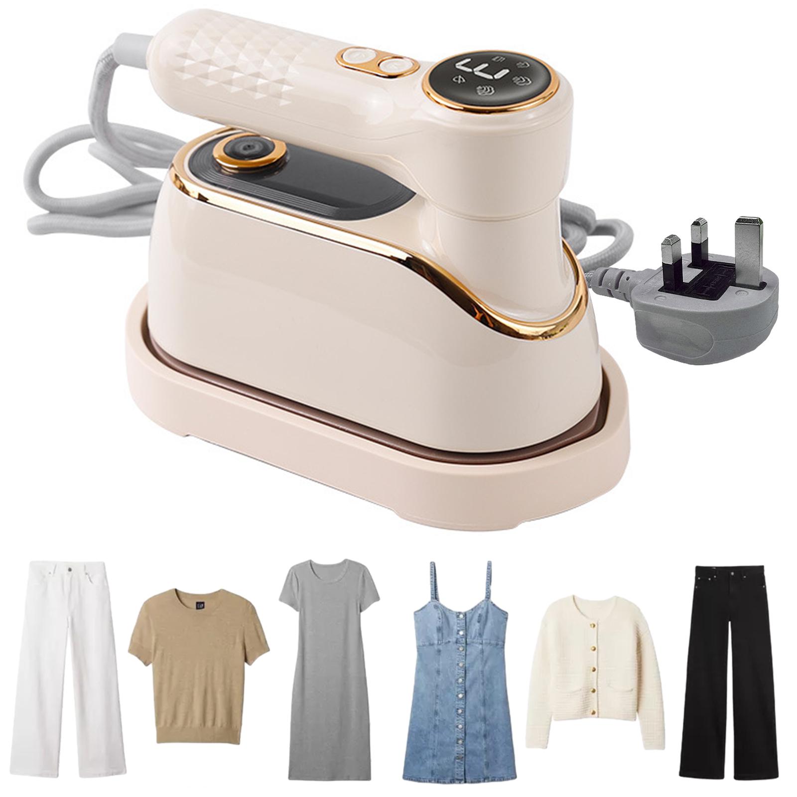Portable Handheld Iron 3 Steam Levels Steam Iron 2 in 1 Handheld Steam Clothing Wrinkles Remover for Global Travel Office Home China Mainland