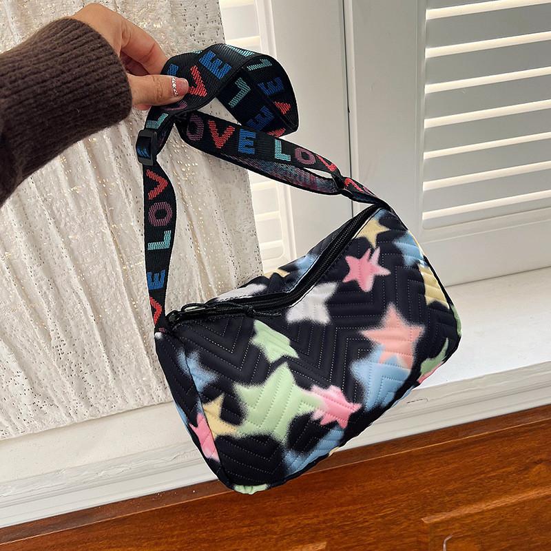 Модная корейская большая вместительная литературная повседневная сумка через плечо для женщин