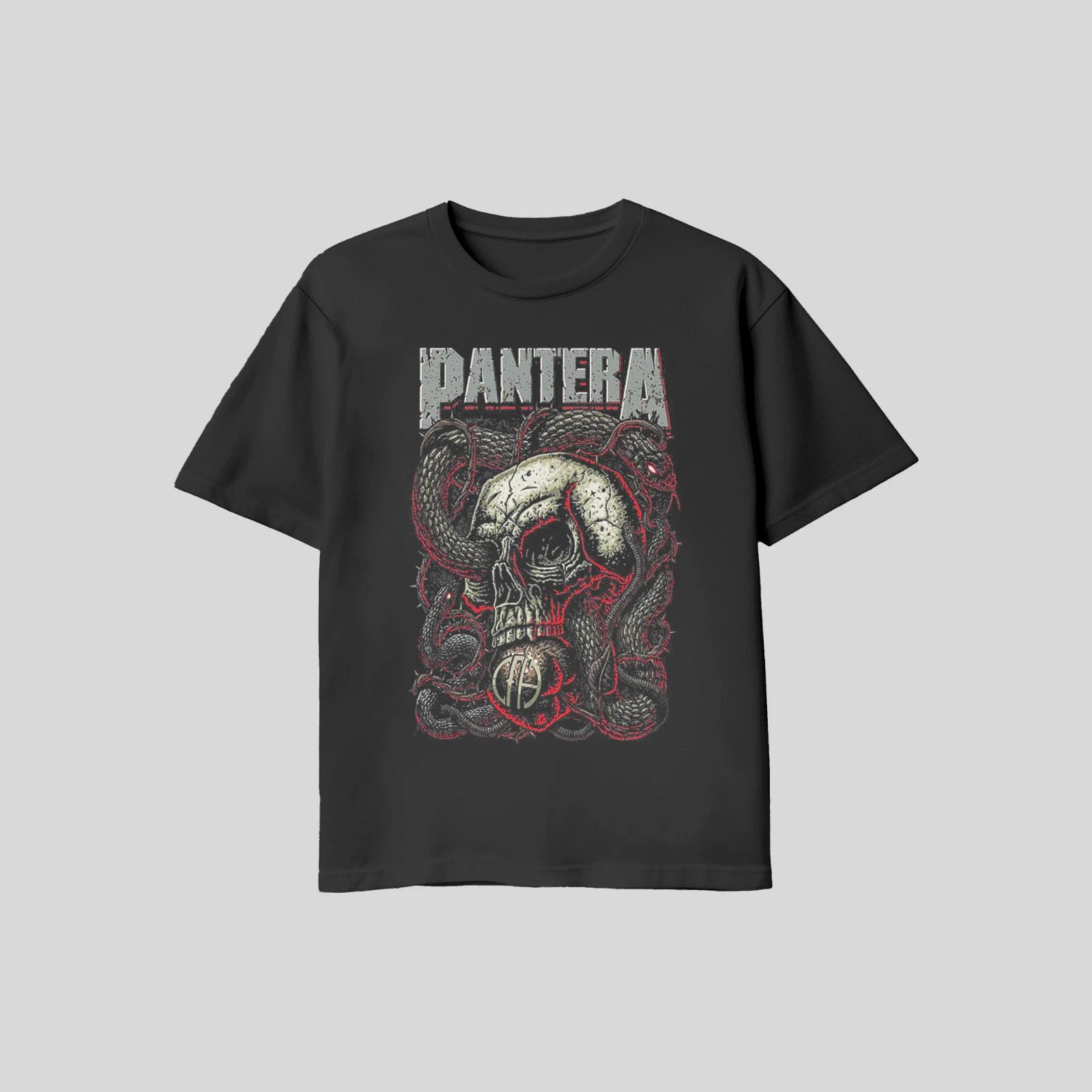 Unisex Adult Casual Graphic Pantera Skull Snake Phil Anselmo Vinnie... M