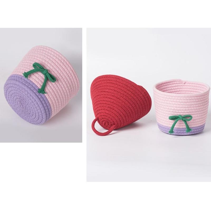 Multipurpose Woven Storage Basket for Home Decoration Organizers Container Ideal for Organizing Clothes Toy and More