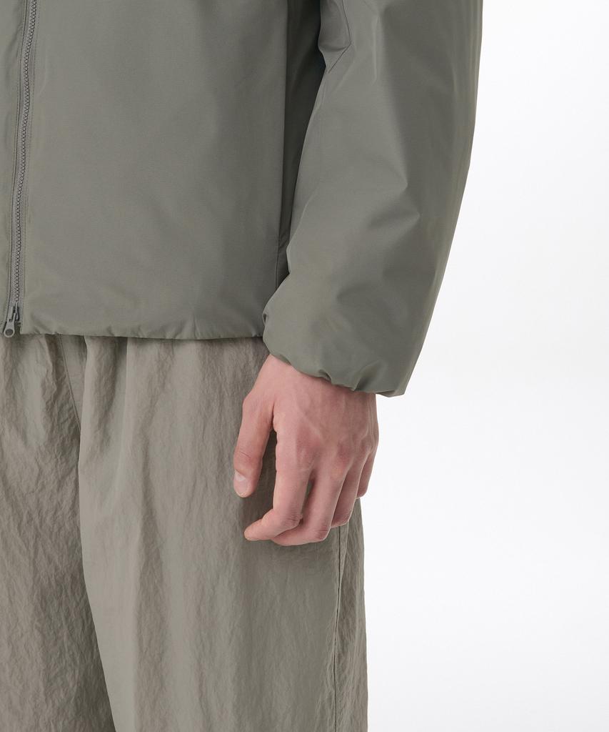 Musinsa Standard Hooded All-Round Padded Jacket [Khaki Gray]