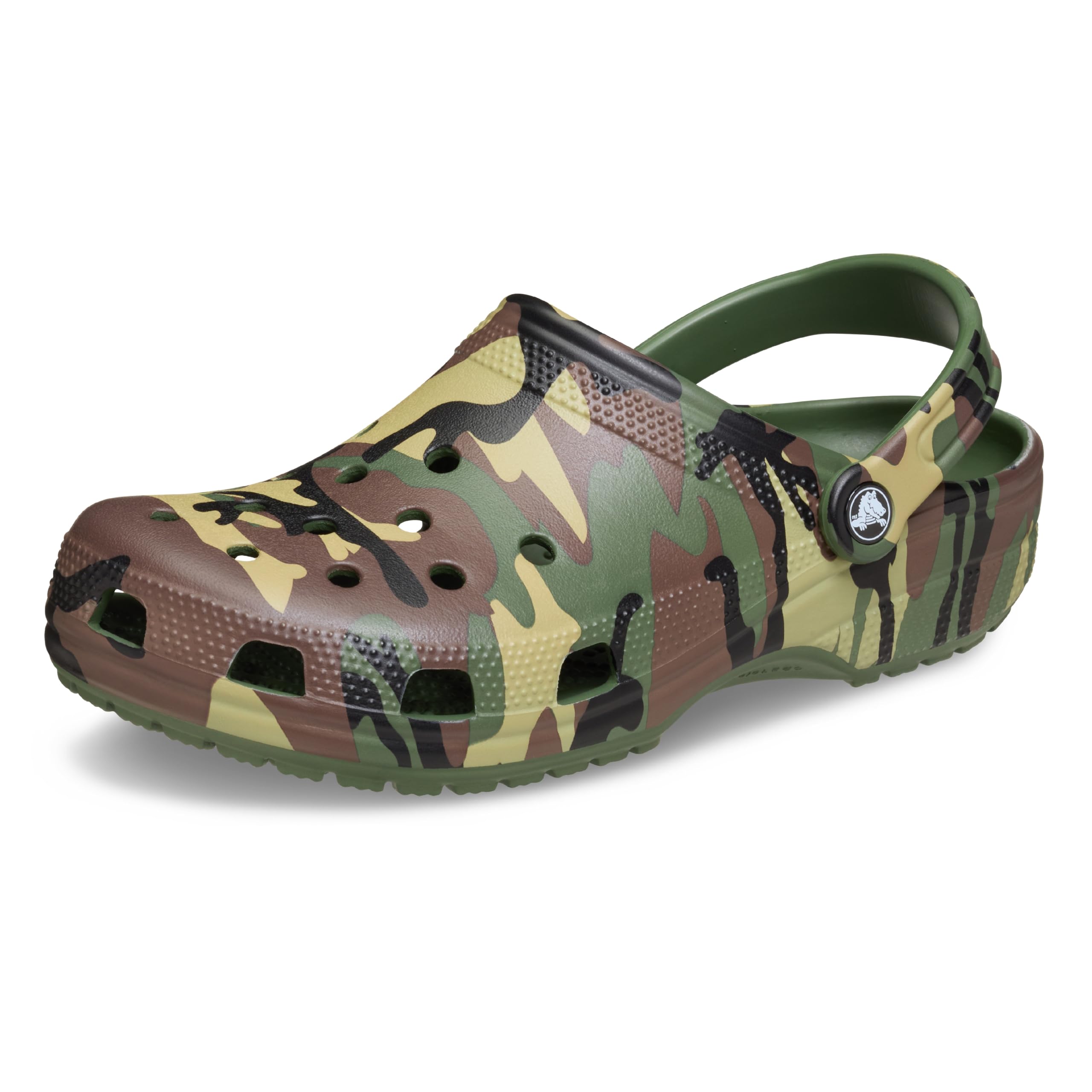 Classic Camouflage Army 27cm [Crocs] Clog, Green/Multi,