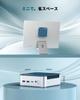 Getorli Mini PC z Ryzen 5 6600H przewyższa 6 12 do 16 GB LPDDR5 512 GB NVMe kompaktowy obsługuje 3 wyświetlacze WiFi Bluetooth podwójny szybki i mały PC