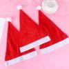 Big Red Non-Woven Santa Hat for Adults & Children - Festive Christmas Hair Accessory & Decoration