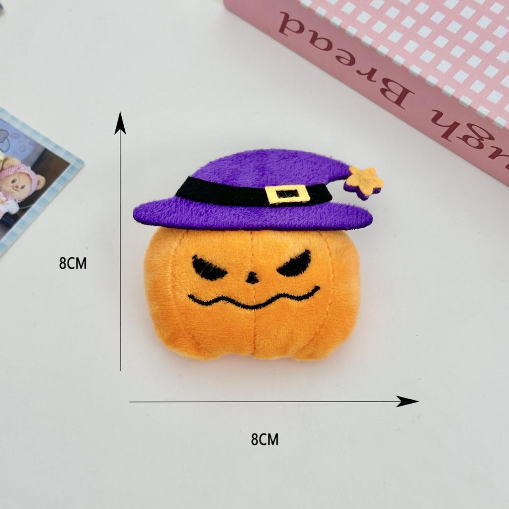 Cute White Ghost Plush Bag Pendant Keychain Doll