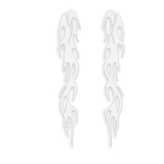 Autocolant universal DIY flacără vinil Decal impermeabil pentru mașina motocicletă rezervor de gaz impermeabil motocicletă flacără autocolant kit decalcomanii