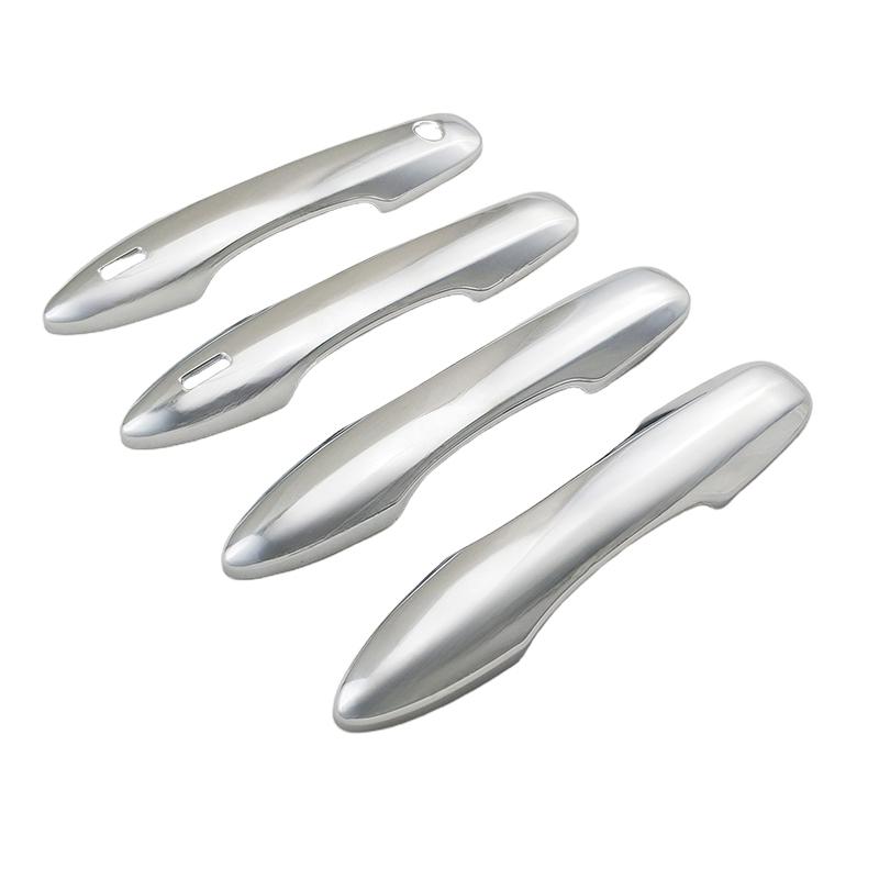 4 PCS\SET ABS Anti-Rust Chrome Car Door Handle Cover For Toyota Camry Hybrid 2018      Exterior Decoration