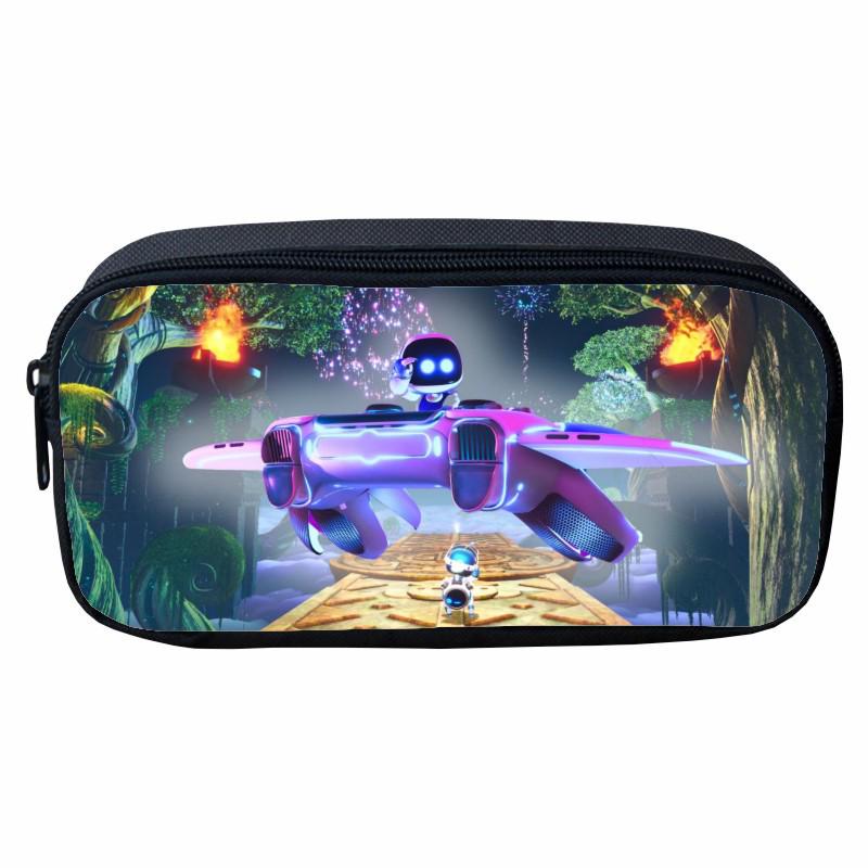 ASTRO BOT Robot Pencil Case: Cartoon Storage Box for Children's School Stationery