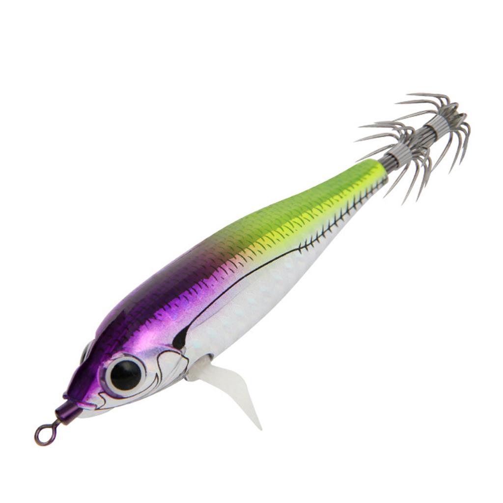 73/90mm Luminous Squid Jig Floating Fishing Lure Cuttlefish Bait Octopus Squid Jigs Baits Night Fishing Lures Glow Baits