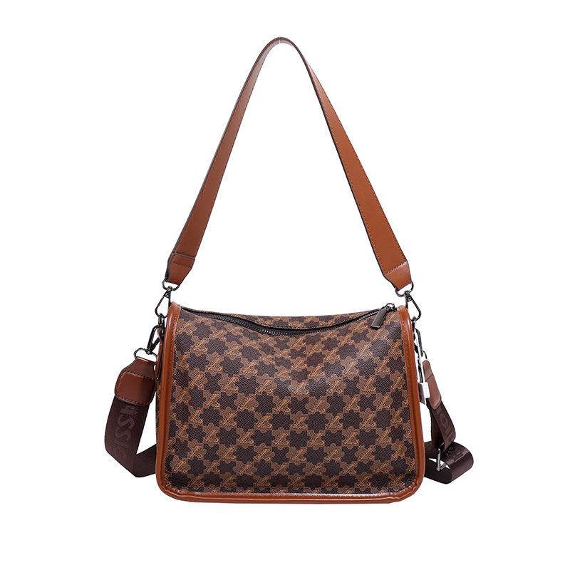 

Douyin Xiaohongshu popular 2025 spring new versatile leisure large capacity foreign style pea treasure fashion shoulder bag