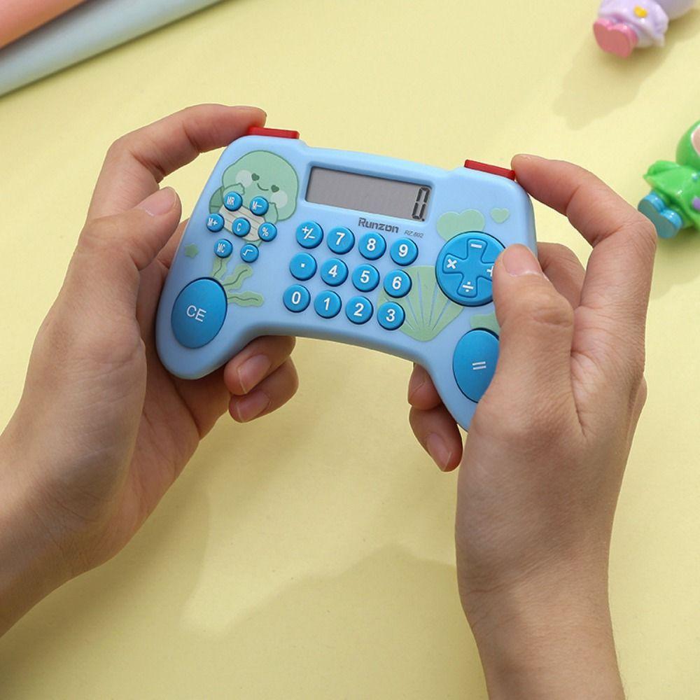 Game Console Shape Desktop Calculator Creative Student Calculator  Financial Accounting