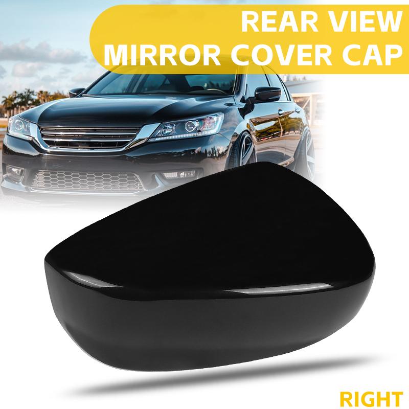 Black/White/Silver Side Mirror Covers Caps For Honda Accord 2008 2009 2010 2011 2012 US Model Door Wing Rearview Mirror Trim