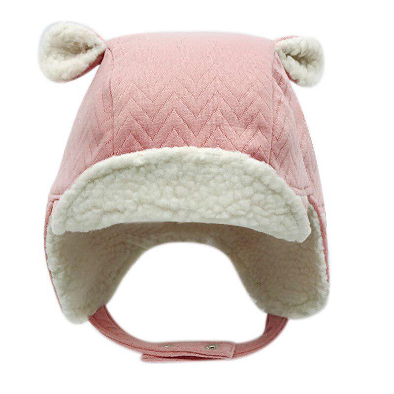 Buy Winter Toddler Baby Infant Boy Girl Earmuffs Cap Warm Plush Soft Cotton Hat at affordable