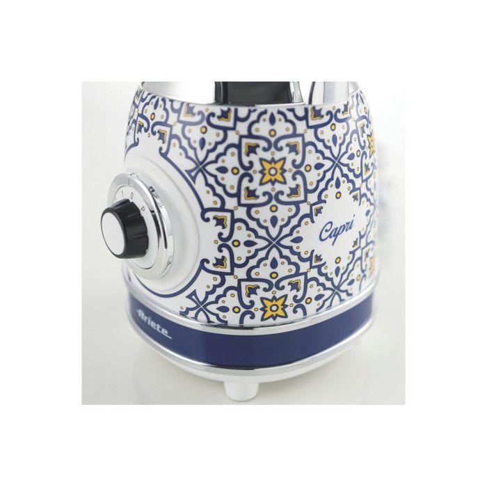 Blender Ariete vintage bol verre Capri 583CAP 1000 W Blanc Bleu