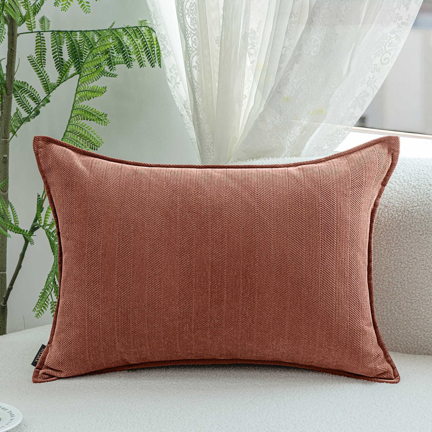 50x70/60x80/70x70CM Groot formaat sierkussenhoes Streep Effen Lendenkussenhoes Decor Huis Decoratieve Kussensloop 30x50cm