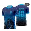 T-shirt da uomo 2026 con stampa drago cinese per esterni calcio estate asciugatura rapida fitness girocollo manica corta casual sportiva