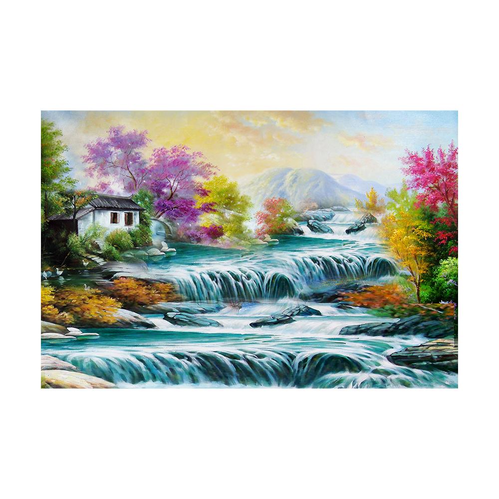 

Абстрактный Пейзаж Водопад Холст Картина Современный Настенный Арт Принт Декоративная Картина Современный Декор Гостиной 20x30cm