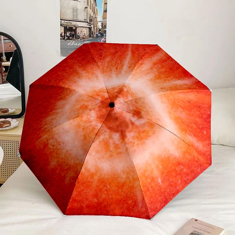 

Blueberry With Water Droplets Umbrella 45-Frame for Travel, camping, Casual Lightweight Portable Umbrella, Essential for every family Holidays Gift