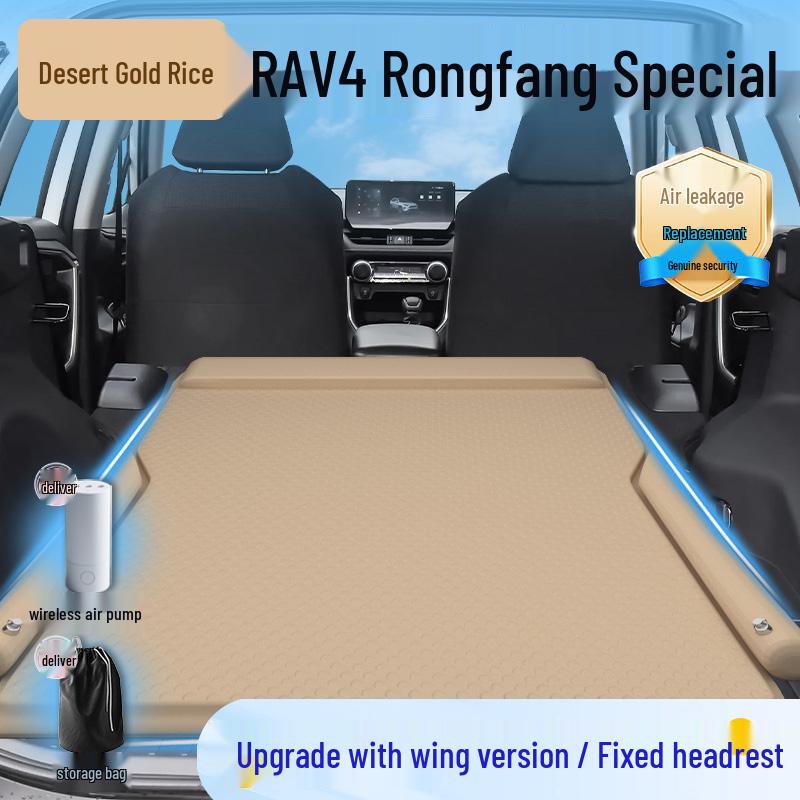 Inflatable Mattress for Toyota RAV4 Trunk & Rear Seat