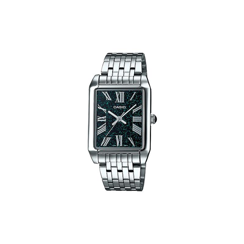 

Casio STANDARD series waterproof quartz movement stainless steel strap Japanese and Korean watch men s watch black dial MTP-TW101D-1AVDF чорний