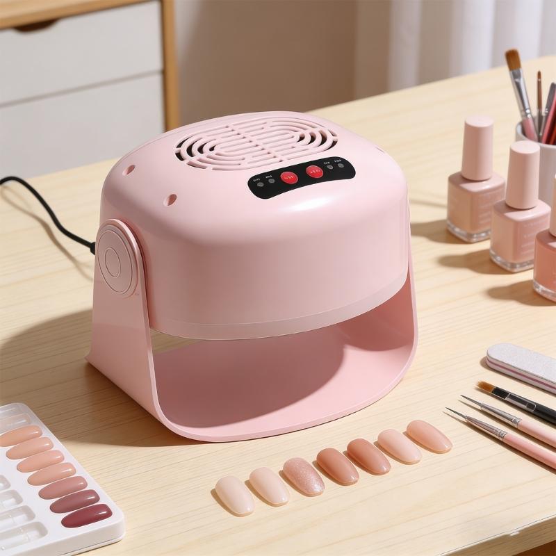 Professional Nail Color Dryer Machine 180 Rotation Direction Low Noise Design Energy Saving For Manicure