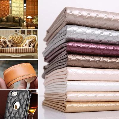 100 x138cm Künstliche Synthetische PU Leder Stoff Für Diy Hintergrund Wand Schiebetür Bedhead Polster Dekor Material