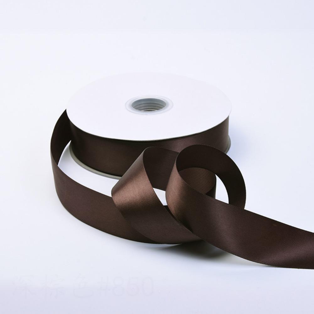 1 rolka poliestrowej wstążki materiałowej idealna na kokardy, pakowanie prezentów, dekorację tortu, dekorację na ślub, urodziny