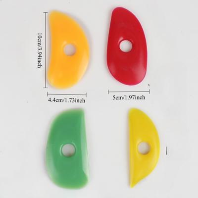 3/4/7/10 Scraper, Silicone Sheet Clay Tool Clay Tool Painting Clay Tool