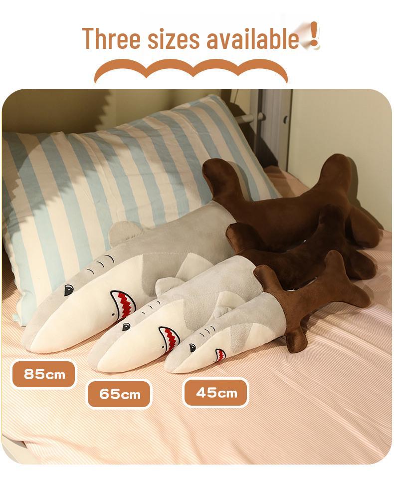 Funny Shark Plush Doll - Cute Stuffed Toy for Girls, Perfect Shark Gift for Birthdays