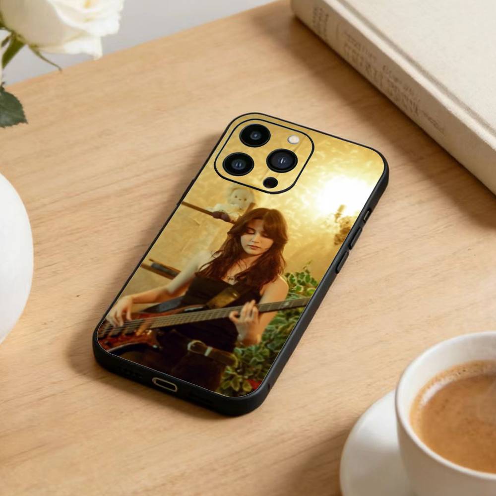 T-The Band W-Warning Phone Case For iPhone 17 16 15 14 13 12 Max Plus Silicone Black Cover