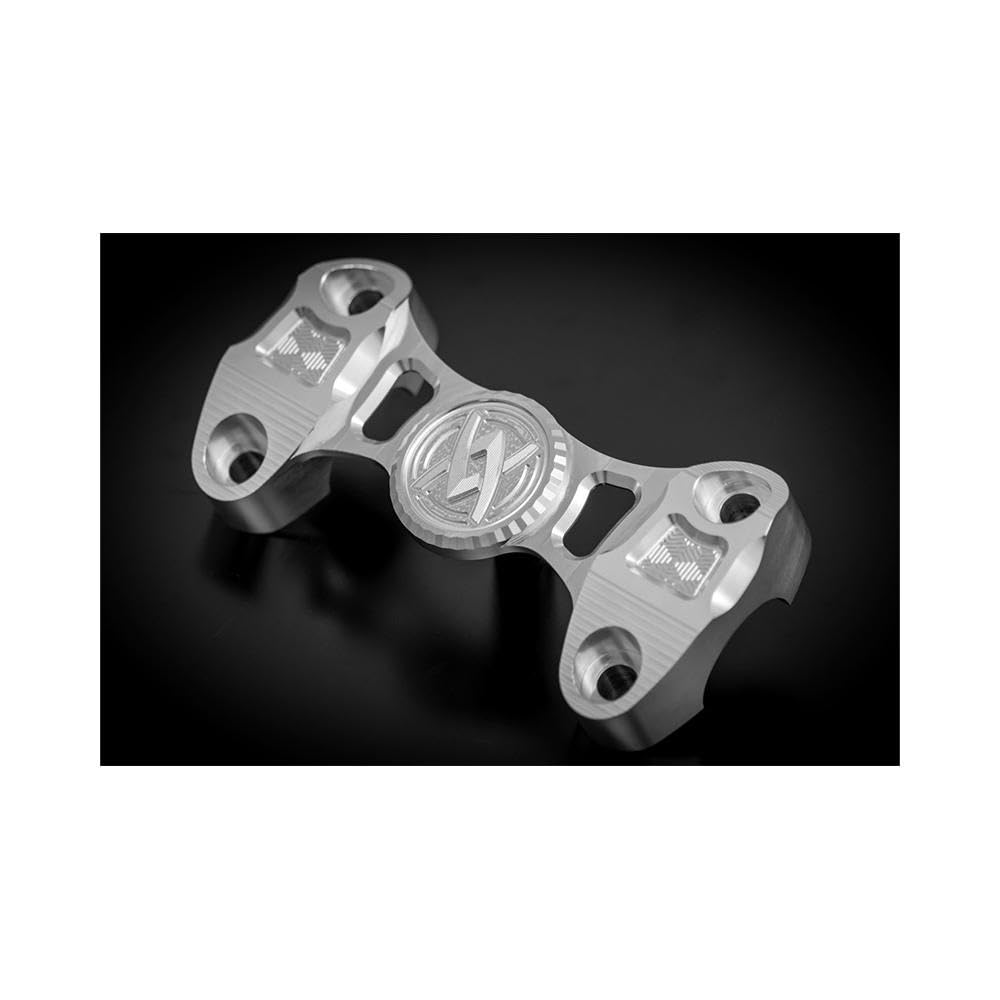 PMC Billet Honeycomb Handle Upper Shining for Part Number Clamp, Silver, Z900RS, 189-5492