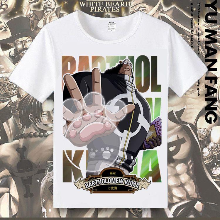 ONE PIECE T-shirt Luffy Sauron Printed Clothes Anime Peripheral Short Sleeve T-Shirt Loose Tide Comfortable Y2K