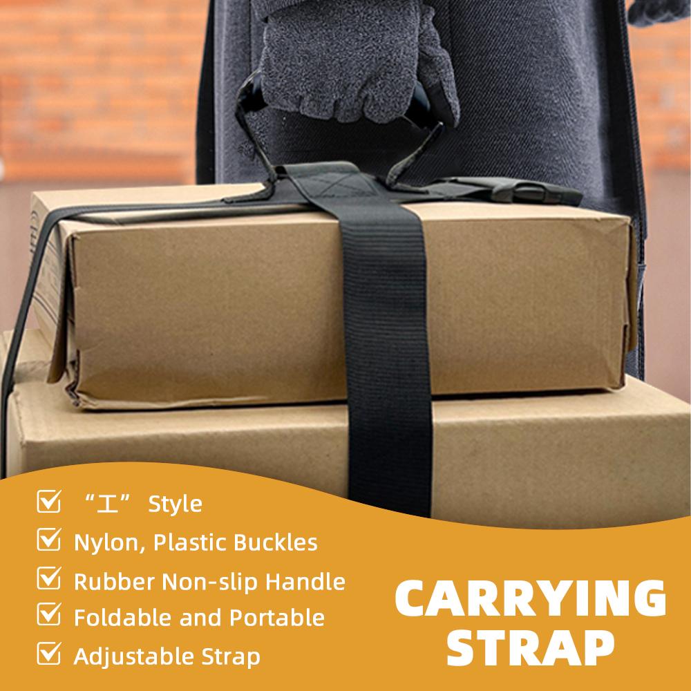 Heavy Object Lifting Belt Carry Rope Furniture Moving Belt Luggage Packing Straps Moving Straps Easier Conveying Boxes Luggage