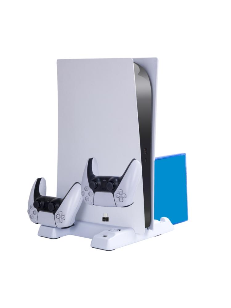 Kühlstation Ladestation für Konsole, Ständer Lüfter Spielspeicherplätze