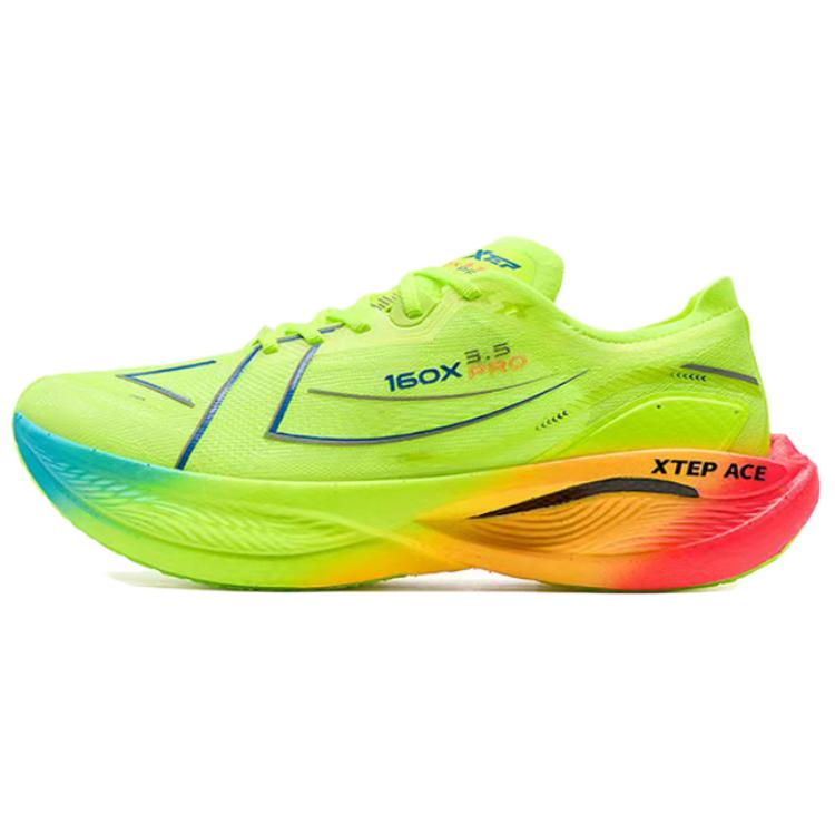 Xtep 160X 3.5 Pro Sports Comfortable Shock Absorption Rebound Low Top Carbon Plate Supercritical Marathon Running Shoes 976419110084-11 41