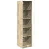 VidaXL Wardrobe Sonoma Oak 50x50x200 Cm Engineered Wood 3307713