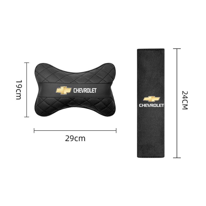 Keychain Car Headrest Cover Neck Pillow Auto Seat Belt Shoulder Protect For Chevrolet Spark Captiva Cruze Tracker SS Aveo Camaro