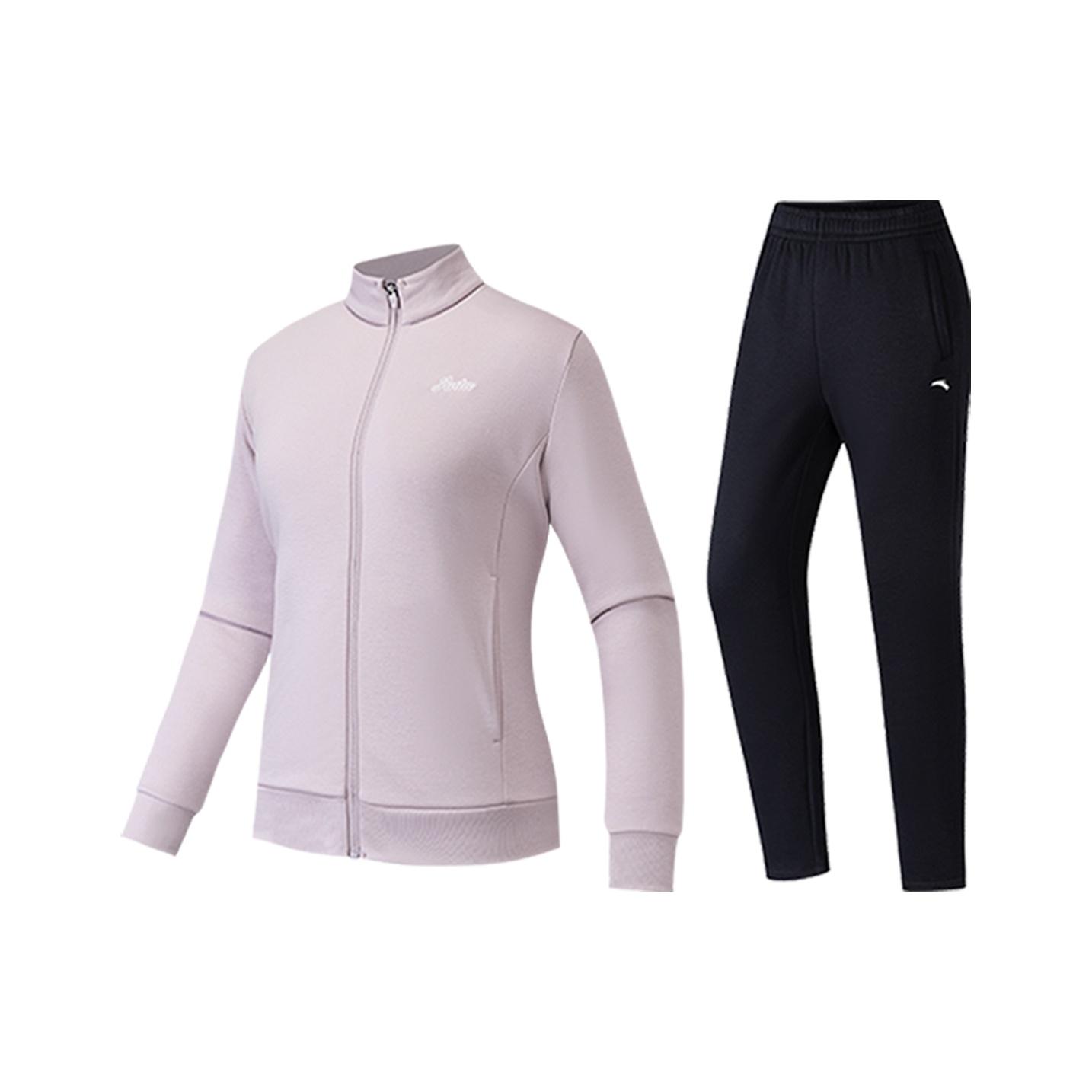 

Anta Уличный Походный Спорт Удобный Модный Простой Городской Повседневный Флисовый Теплый Комплект Женские комплекты Ягодно-Розовый 962617202N-4 XL