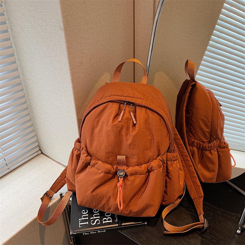 Backpack Women's Large-capacity New Leisure Student Class Schoolbag High-value Lightweight Travel Backpack