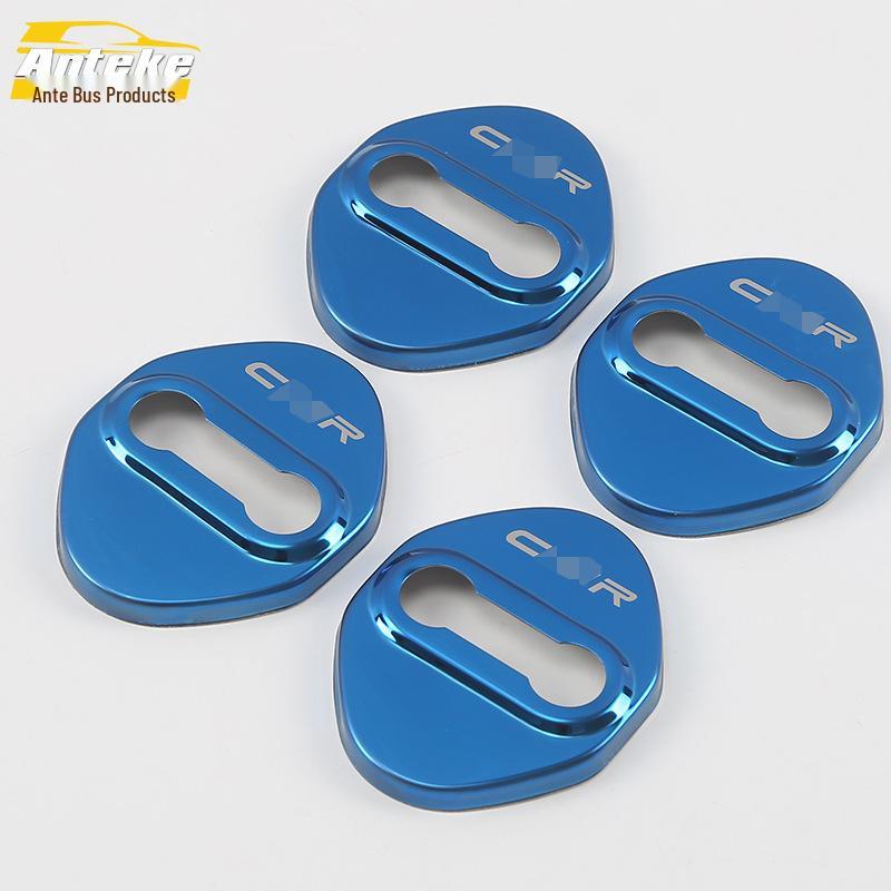 CHR Car Door Lock Buckle Cover Trim - 18-Piece Protection and Decoration Set.