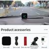 G4S Universelles GPS HUD Head-Up-Display LED Tachometer Smart Digitales Fahren Übergeschwindigkeitswarnung Erinnerung für Autozubehör