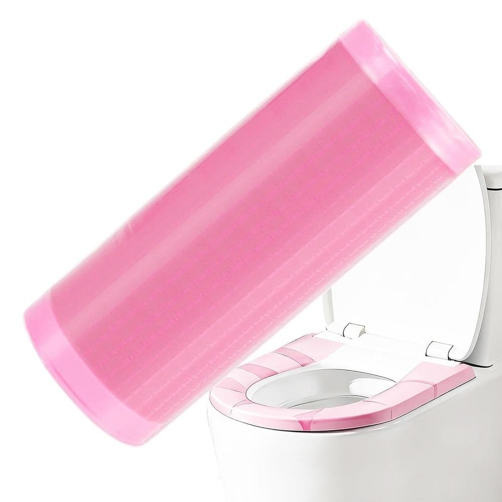 Toilet seat cover film, PE film roll break point design, travel toilet seat cover for portable protection, toilet hygiene