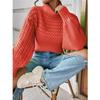 2025 autumn winter casual loose knitted sweaters harajuku Solid color turtleneck sweater tops for women Thick bottoming pullover