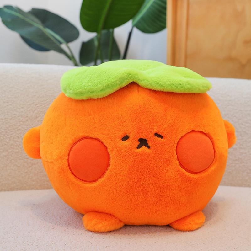 Cute Cartoon Cat Plush Pillow Ultra Soft Short Plush Stuffed Toy For Cuddling Peanuts