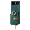 Funda de Cuero Moto Razr60 Ultra con Ranuras para Múltiples Tarjetas y Soporte de Anillo
