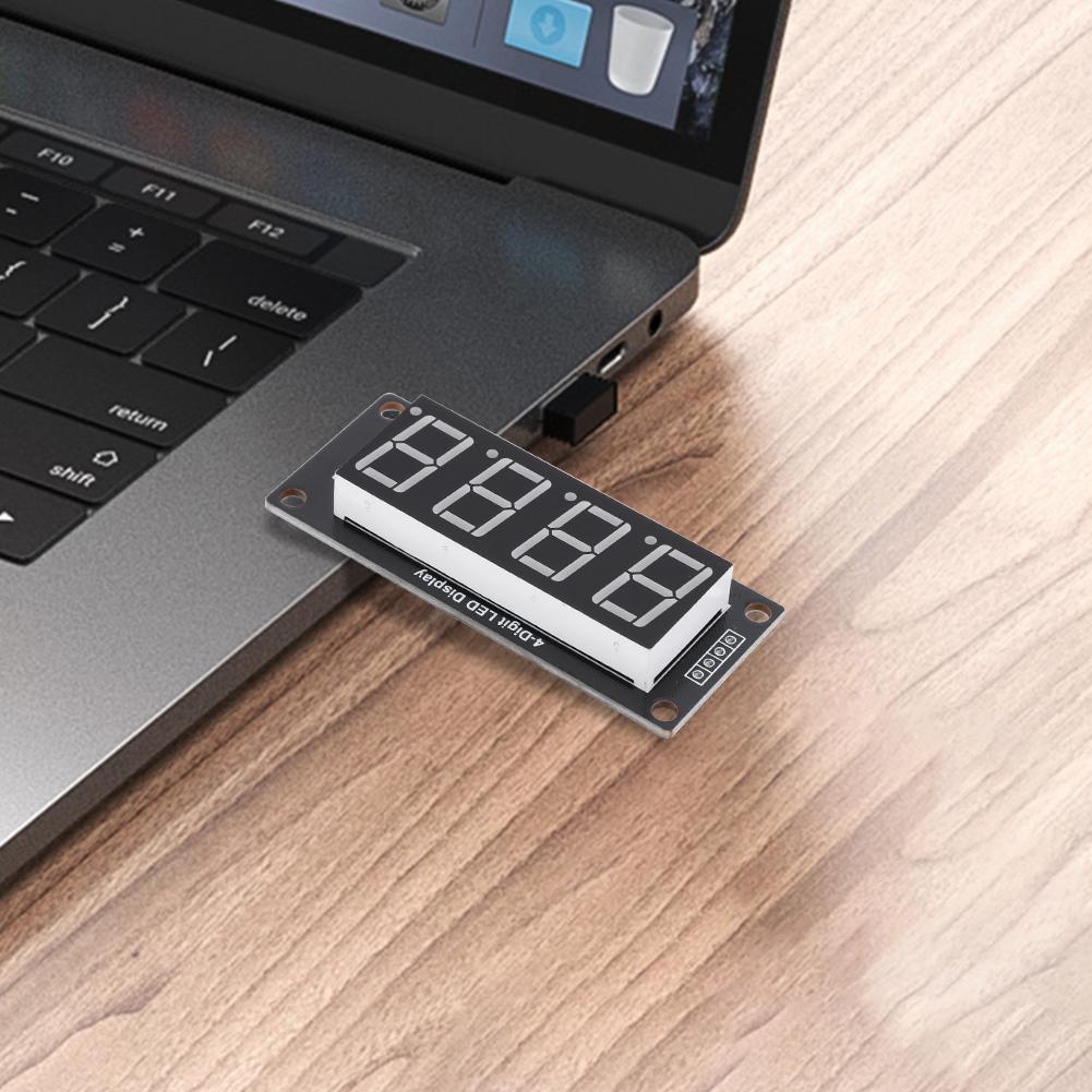 0.56 Inch IC Display Module TM1637 Driver 4-Digit Digital I/O 2 Pins for Arduino