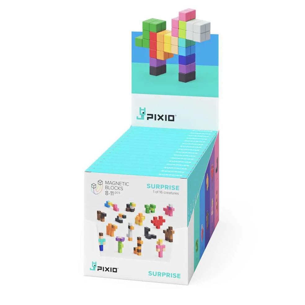 

Tenyo Pixio Сюрприз Кубик Блок КОРОБКА Магнитный TPX-SU-S01 (16 шт.)
